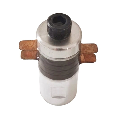 Making Disposable Face Mask Ultrasonic Welding Transducer 500W 30KHZ Pzt-4 Ceramics Ultrasonic Vibrator